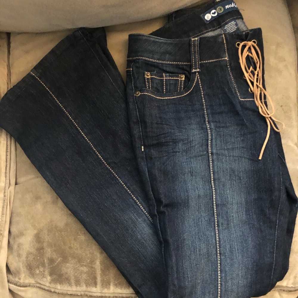 Noble juniors size 7 flared jeans